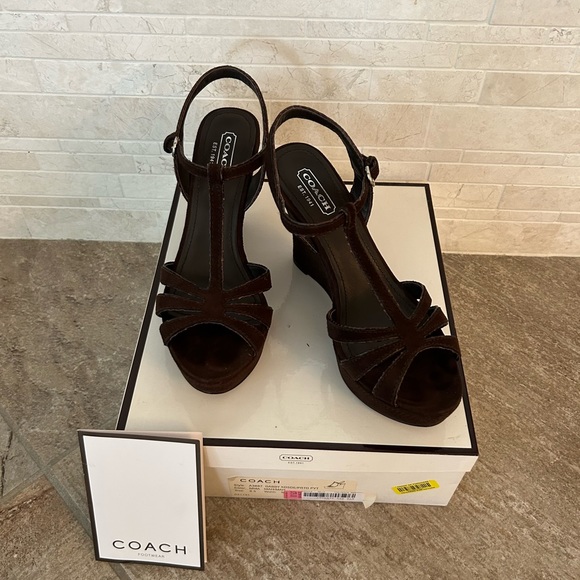 Coach wedge heels - Picture 3 of 5